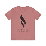 FYRE Soft Jersey Tee - Black Logo